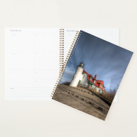 灯台 |ポイント・ベッツィ・レイク・ミシガン プランナー手帳 (ディスプレー)