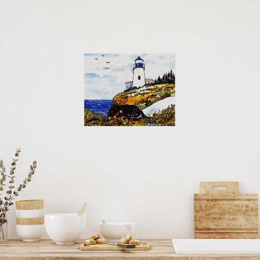 灯台 ポスター (キッチン)