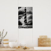 灯台 ポスター (キッチン)