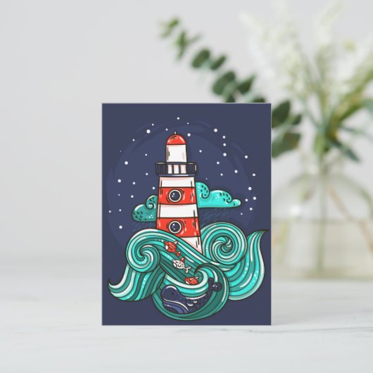 灯台 ポストカード (スタンド正面)