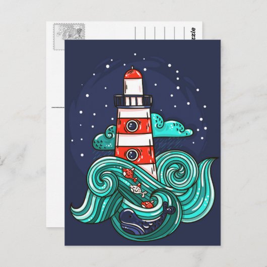 灯台 ポストカード (正面/裏面)