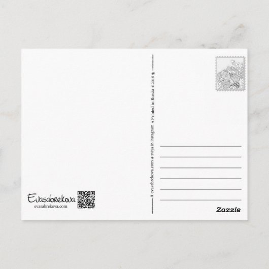 灯台 ポストカード (裏面)