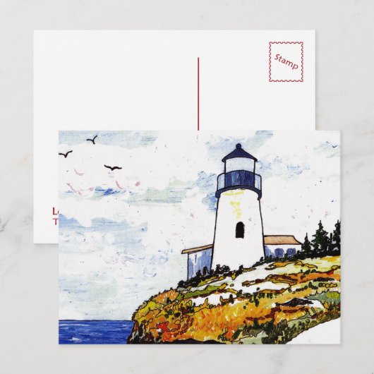 灯台 ポストカード (正面/裏面)