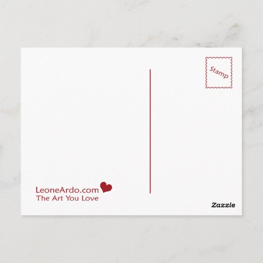 灯台 ポストカード (裏面)