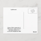 灯台 ポストカード (裏面)