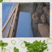 灯台 |ポートクライド・メイン・ライトハウス キッチンタオル (折り畳み)