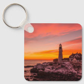灯台 |ポートランドケープエリザベスメイン キーホルダー (正面)