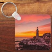 灯台 |ポートランドケープエリザベスメイン キーホルダー (正面)