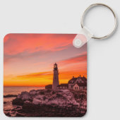 灯台 |ポートランドケープエリザベスメイン キーホルダー (裏面)