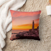 灯台 |ポートランドケープエリザベスメイン クッション (ブランケット)