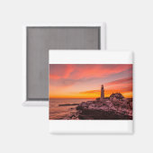 灯台 |ポートランドケープエリザベスメイン マグネット (正面/裏面)