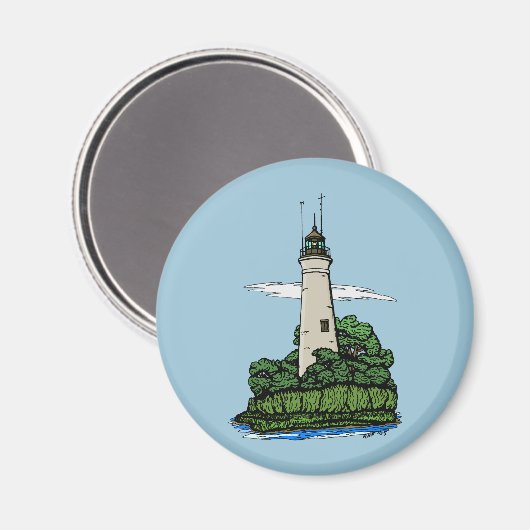 灯台 マグネット (正面/裏面)