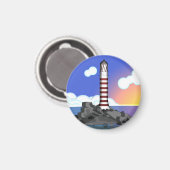 灯台 マグネット (正面/裏面)