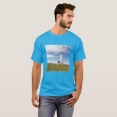 灯台 |マサチューセッツ州ライトハウス Tシャツ (正面フル)