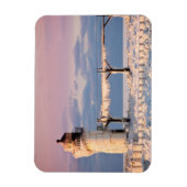 灯台 |ミシガン湖灯台 マグネット (縦)