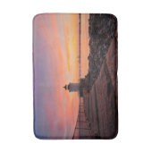 灯台 |メイン州サウスポートランド バスマット (正面縦)