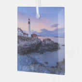 灯台 |メイン，エリザベス岬 ガラスオーナメント (正面左)