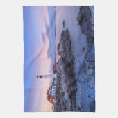 灯台 |メイン,エリザベス岬 キッチンタオル (縦)