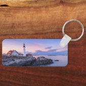 灯台 |メイン，エリザベス岬 キーホルダー (正面)