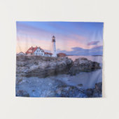 灯台 |メイン，エリザベス岬 タペストリー (正面(横))