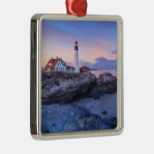 灯台 |メイン,エリザベス岬 メタルオーナメント (右)