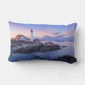 灯台 |メイン，エリザベス岬 ランバークッション (裏面)
