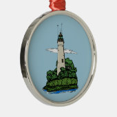 灯台 メタルオーナメント (右)