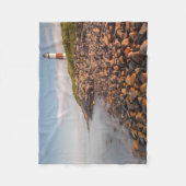 灯台 |モントークポイント フリースブランケット (正面)