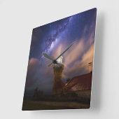 灯台 |ライトハウスアシュトラリア スクエア壁時計 (傾斜)