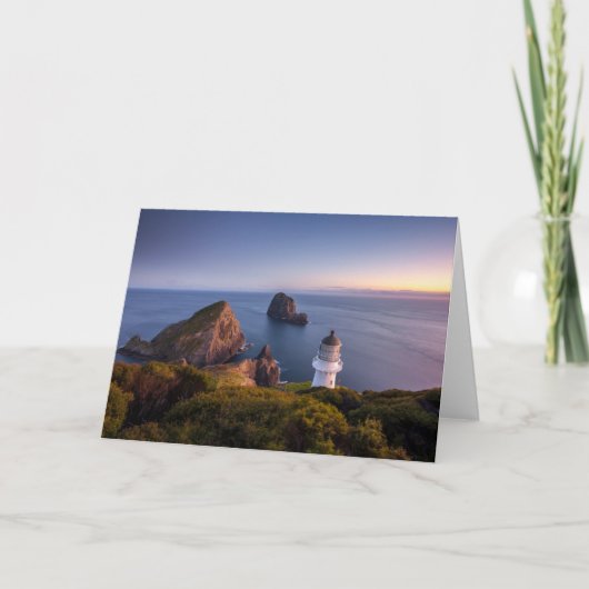 灯台 |ライトハウスケープブレット・ニュージーランド カード (正面)
