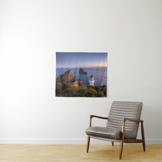 灯台 |ライトハウスケープブレット・ニュージーランド タペストリー (インサイチュ(横))