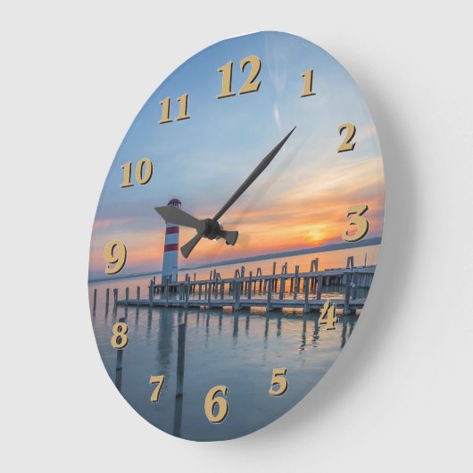 灯台 ラージ壁時計 (傾斜)