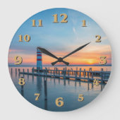 灯台 ラージ壁時計 (正面)