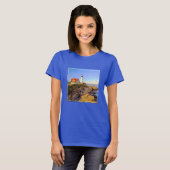 灯台 |ロックポートライトハウスメイン Tシャツ (正面フル)