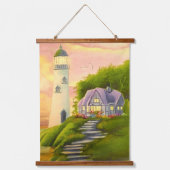 灯台 吊り下げ型タペストリー (正面)