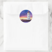 灯台 – 封筒シール ラウンドシール (バッグ)