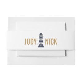 灯台 招待状ベリーバンド