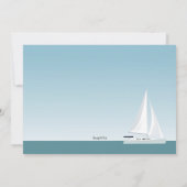 灯台 招待状 (裏面)