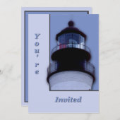 灯台 招待状 (正面/裏面)
