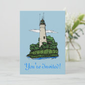 灯台 招待状 (スタンド正面)