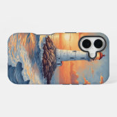 灯台 海 景色 iPhone / iPad カーケース 16ケース (裏面横)