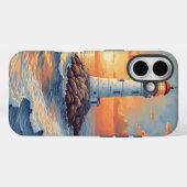 灯台 海 景色 iPhone / iPad カーケース Case-Mate iPhoneケース (裏面 (横))