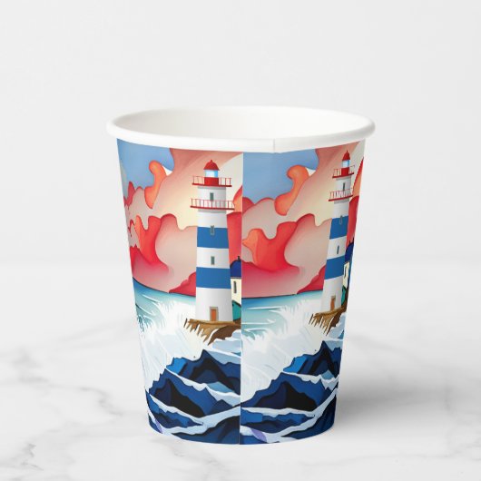 灯台 紙コップ (右)