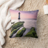 灯台 |英国ニューブライトン灯台 クッション (ブランケット)