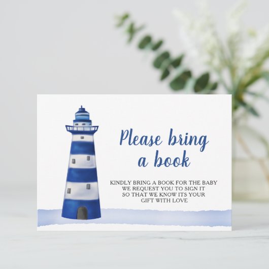 灯台 | 赤航海のちゃんシャワーで本を持ってくる 招待状 (スタンド正面)