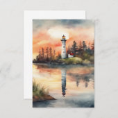 灯台 – 3 – カード (正面/裏面)