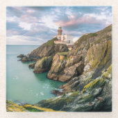 灯台 | Baily Light house Dublin，アイルランド ガラスコースター (正面)