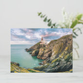 灯台 | Baily Light house Dublin，アイルランド サンキューカード (スタンド正面)