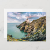 灯台 | Baily Light house Dublin，アイルランド ポストカード (正面/裏面)