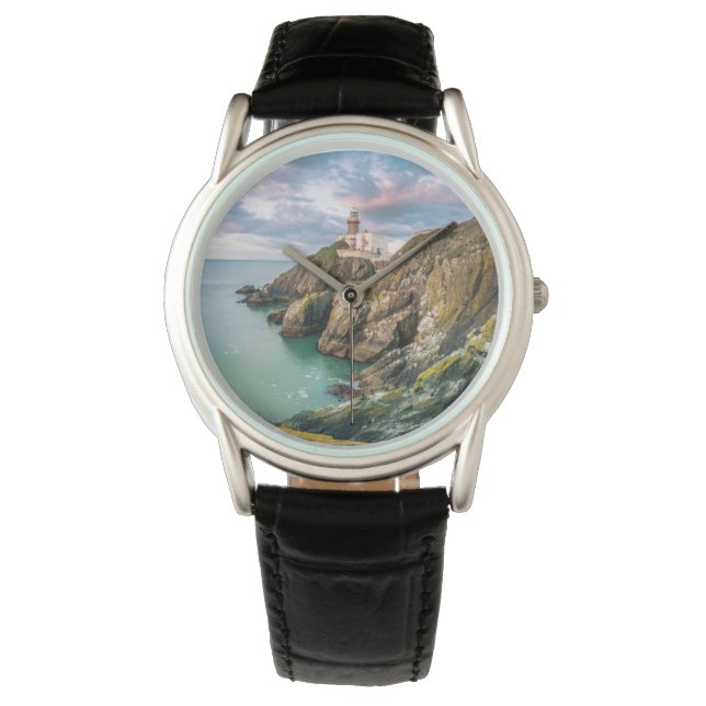 灯台 | Baily Light house Dublin，アイルランド 腕時計 (正面)